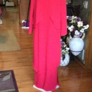 Mother or grandmother of the bride red dress